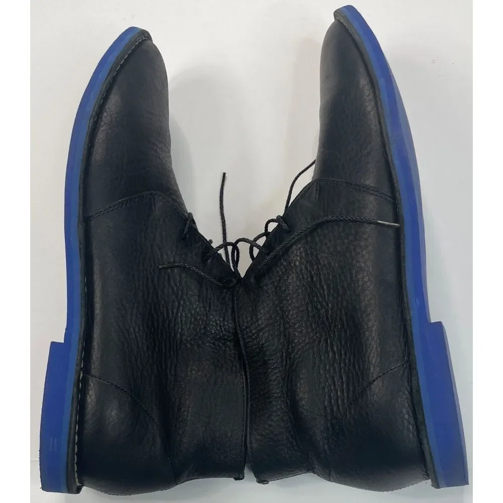 Cole Haan Paul Eva Chukka II Men s Black Tumbled‎ Blue Bottoms Size 13M